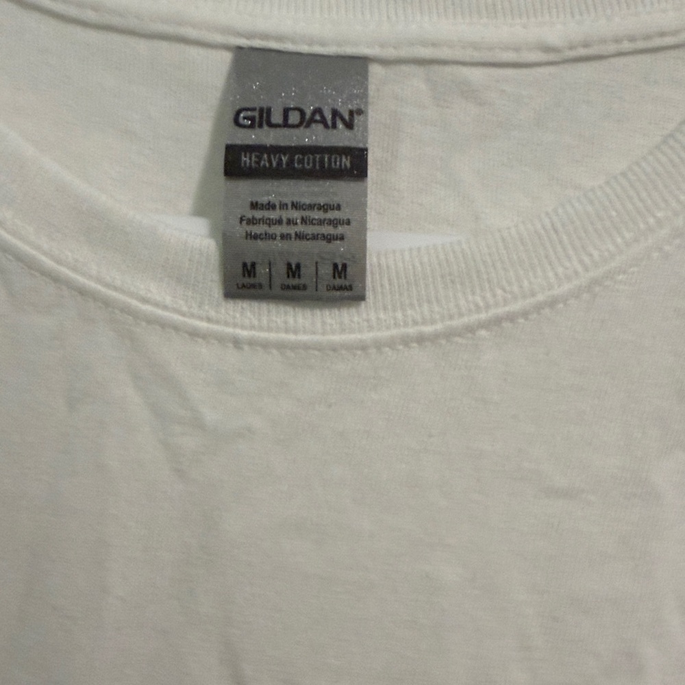 🌹Gildan White 'Not Today Heifer' T-Shirt. NWOT - Picture 3 of 4